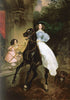 Rider Portrait of Giovanina and Amacilia Pacini - Karl Bryullov